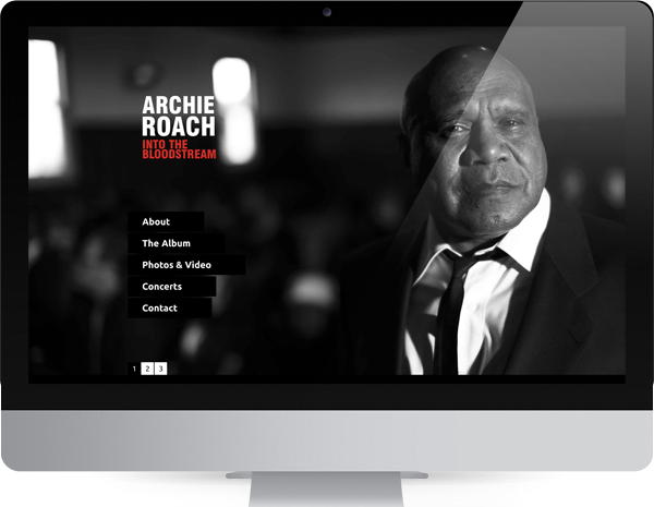 Archie Roach website